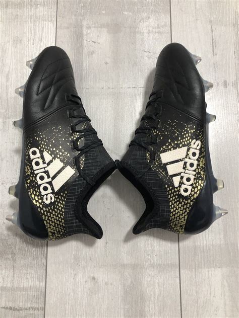 adidas x 16.1 sg schwarz grau|adidas X 16.1 Leather FG .